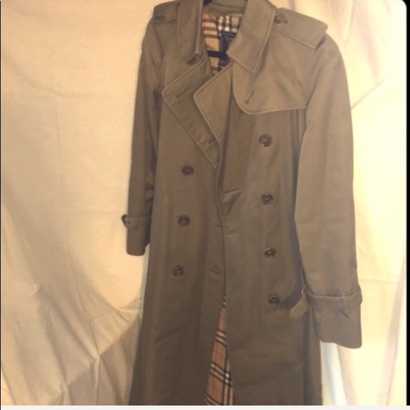Burberry Jackets & Blazers - 💥LAST CHANCE💥VTG BURBERRY TRENCH 6 Oliver green